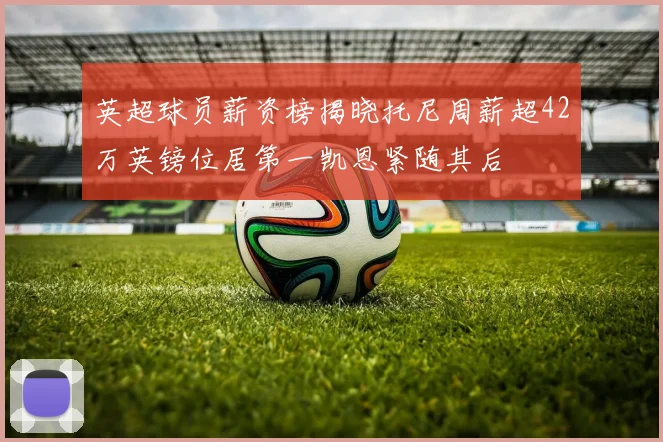 英超球员薪资榜揭晓托尼周薪超42万英镑位居第一凯恩紧随其后