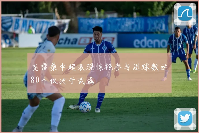 克雷桑中超表现惊艳参与进球数达80个仅次于武磊